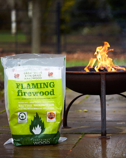 Flaming Firewood Single Bag