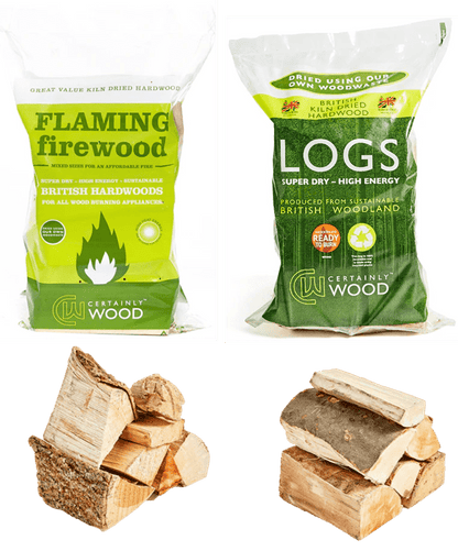 Flaming Firewood Single Bag